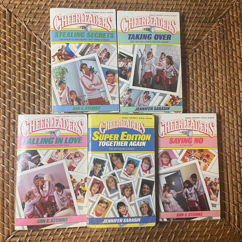 Cheerleaders RARE 80s Teen Books