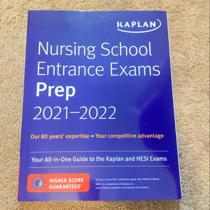 Nursing School Entrance Exams Prep 2021-2022