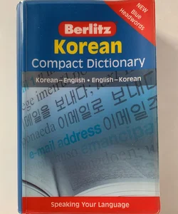 Korean - Berlitz Compact Dictionary