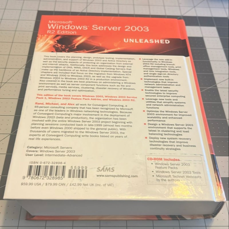 Microsoft Windows Server 2003 Unleashed R2 Edition