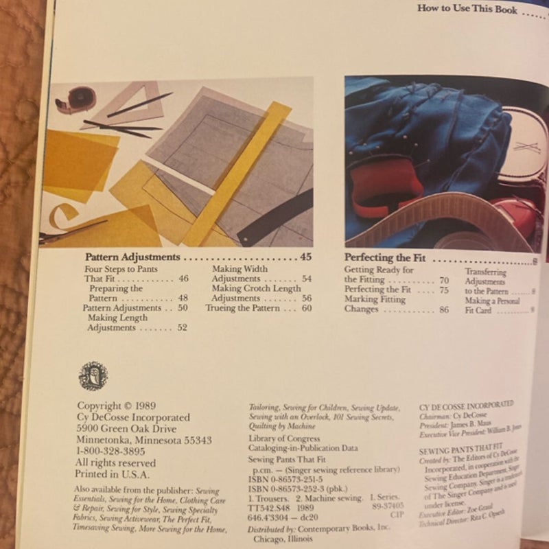 Sewing Pants That Fit