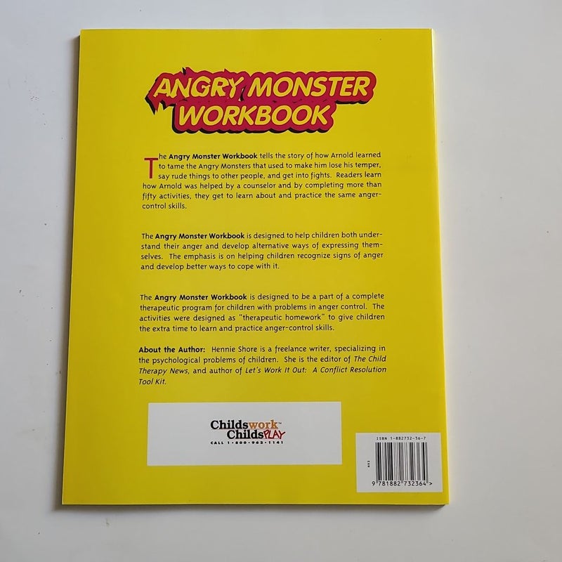 Angry Monster Workbook
