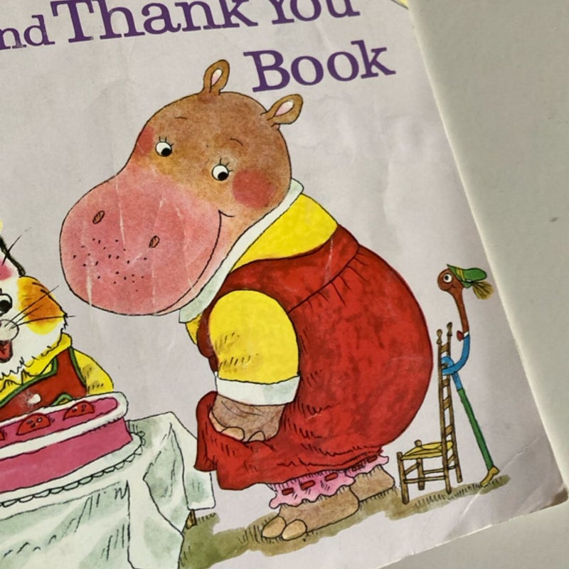 Richard Scarry's Please and Thank You Book