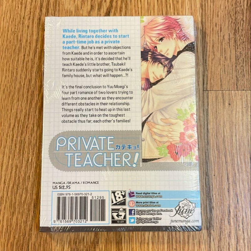 Private Teacher! Volume 4 (Yaoi Manga)