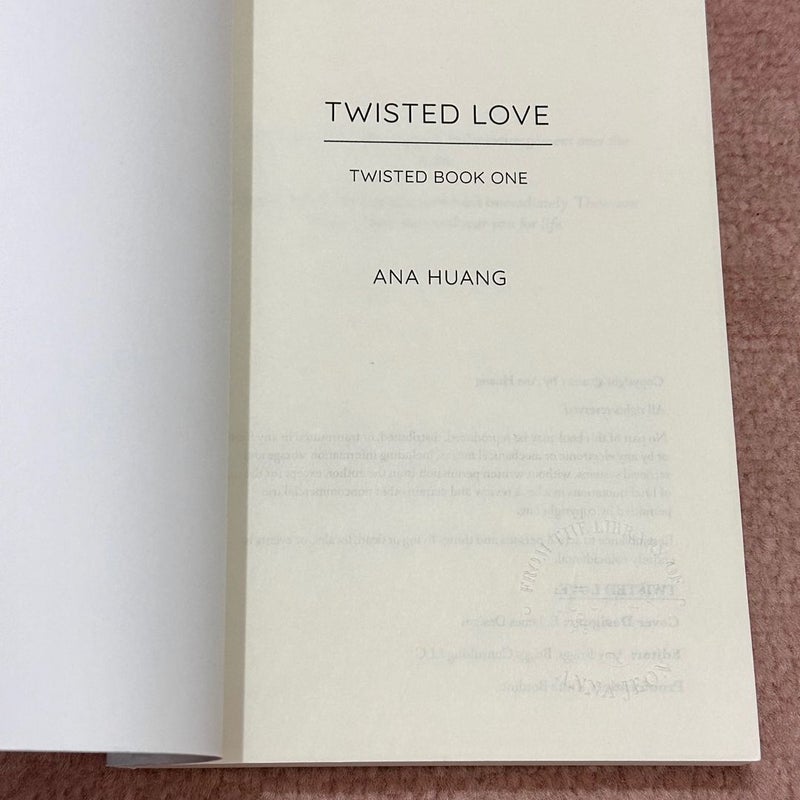 Twisted Love - Special Edition (Indie)