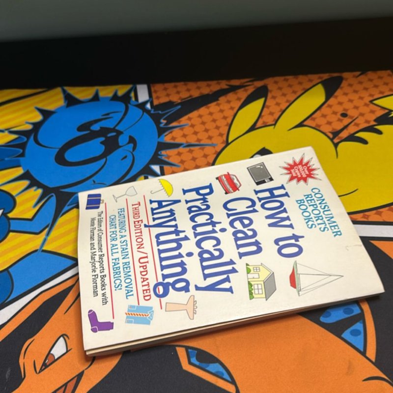 How to Clean Practically Anything by Consumer Reports , Paperback ...