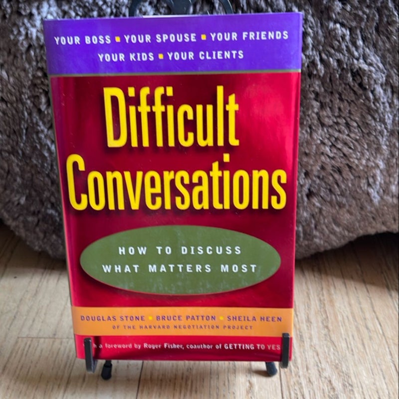 Difficult Conversations