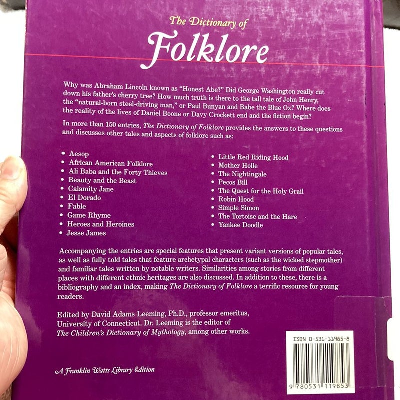 The Dictionary of Folklore #60