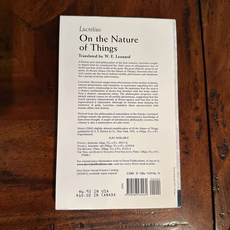 On the Nature of Things