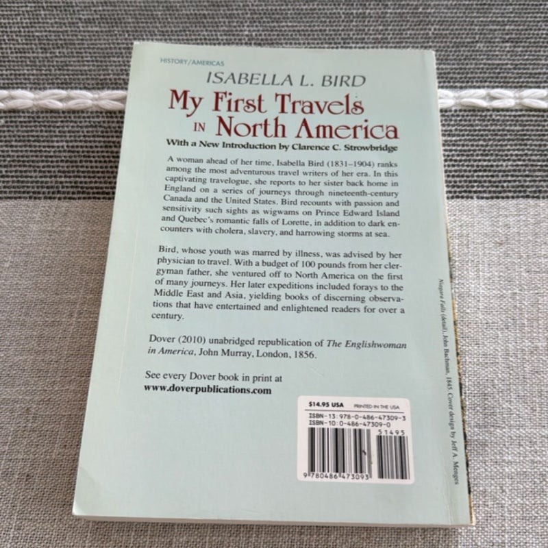 My First Travels in North America