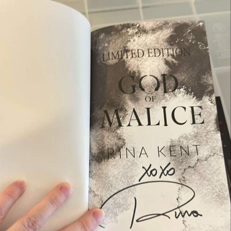 (HAND SIGNED) God of Malice (Reprinted)