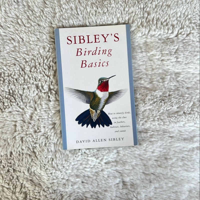 Sibley's Birding Basics