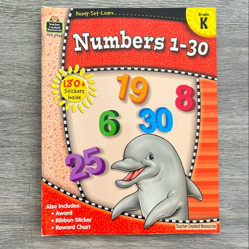 Ready-Set-Learn: Numbers 1-30 Grd K