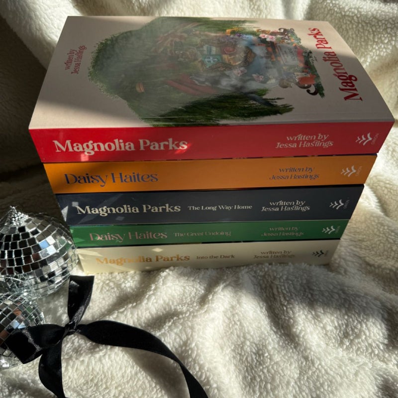 5 Magnolia Parks Full Series Rare Out of Print NEW