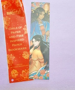 Bookish Box Girls of Paper and Fire Bookmark