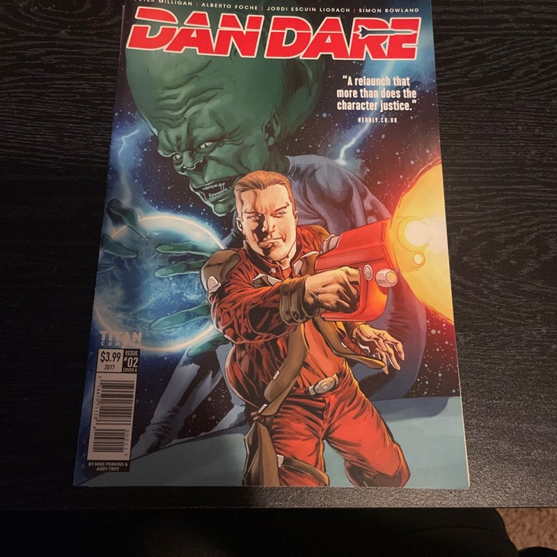 DAN DARE #2a (2017 TITAN Comics)