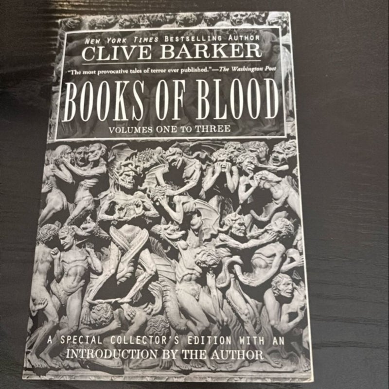 Clive Barker's Books of Blood 1-3