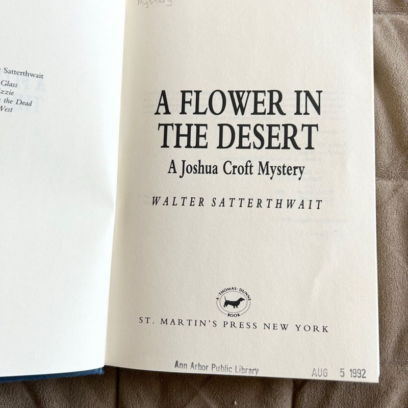 A Flower in the Desert