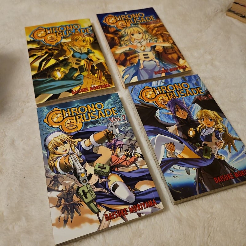 Chrono Crusade, Vol. 1, 2, 3, 4, 5, 6, 7, 8 (Complete English Set)