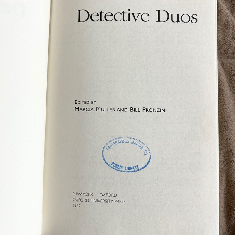 Detective Duos Ex Lib 3733