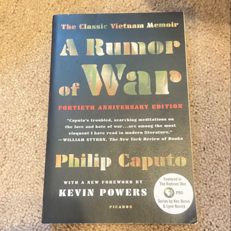 A Rumor of War