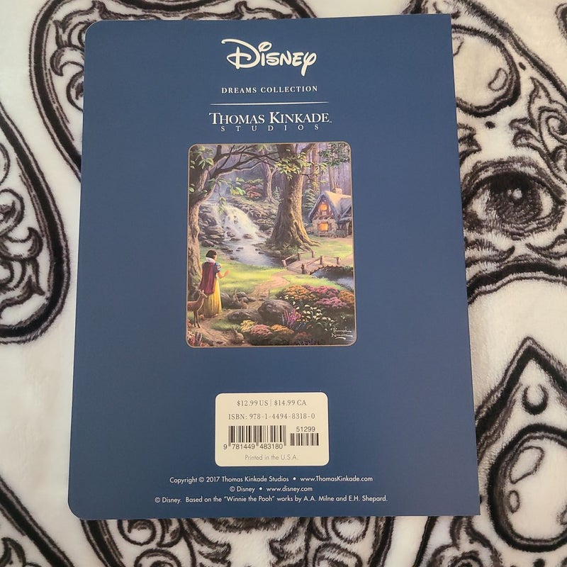 Disney Dreams Collection Thomas Kinkade Studios Coloring Book by Thomas  Kinkade, 9781449483180