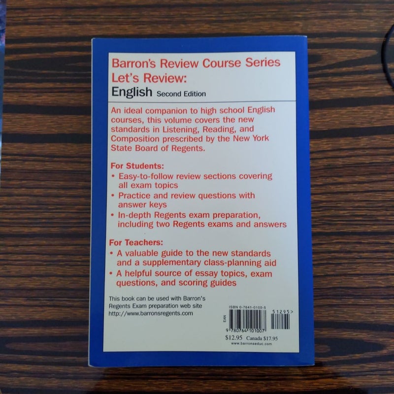Let's Review English by Carol Chaitkin