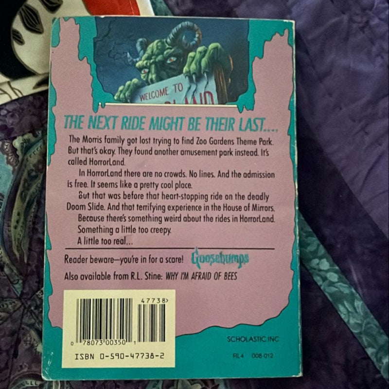 FIRST EDITION Goosebumps One Day at Horrorland