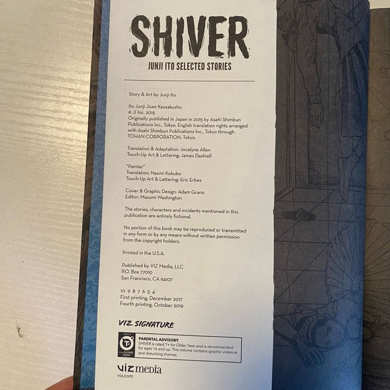 Shiver: Junji Ito Selected Stories