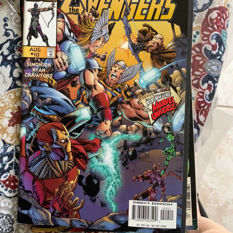 The Avengers #10 Direct edition 