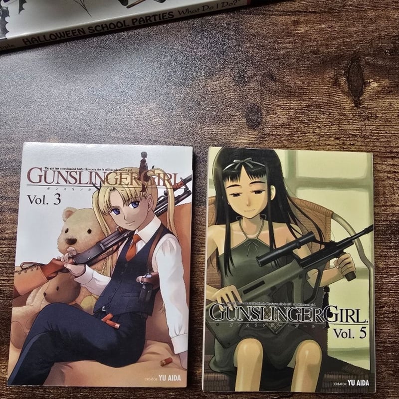GUNSLINGER GIRL MANGA - YU AIDA - VOLS 3 AND 5 by Yu Aida, Paperback ...