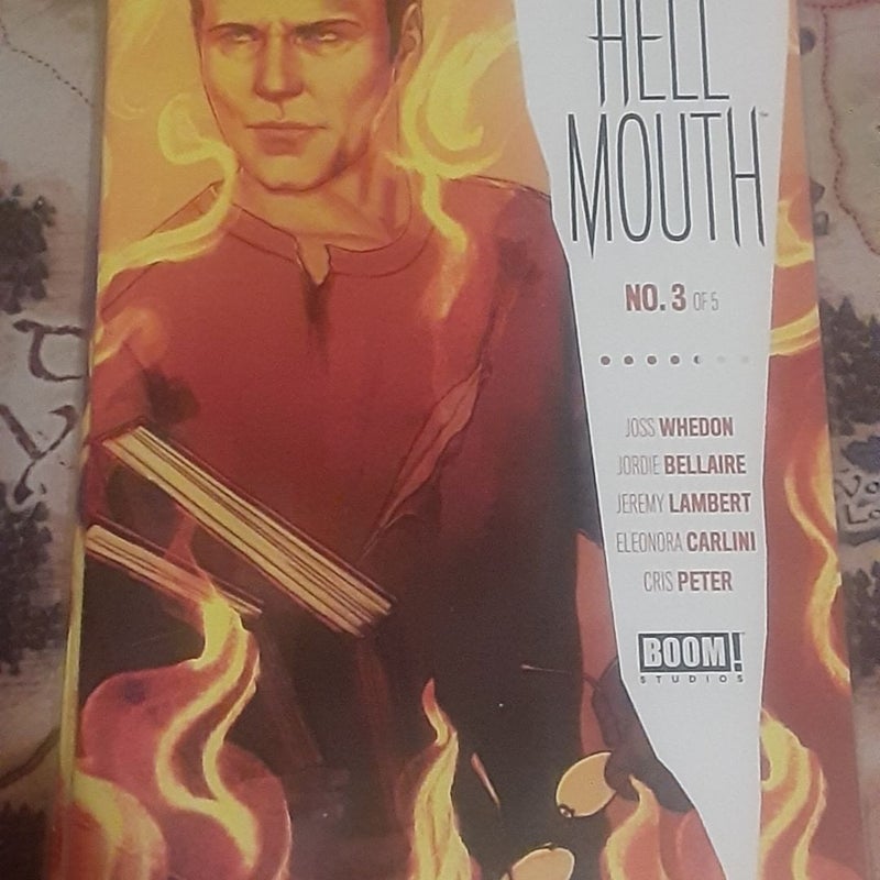 Hellmouth Boom comic lot 2,3,4,5 Buffy the Vampire Slayer , Angel, Jenny Frison Covers 