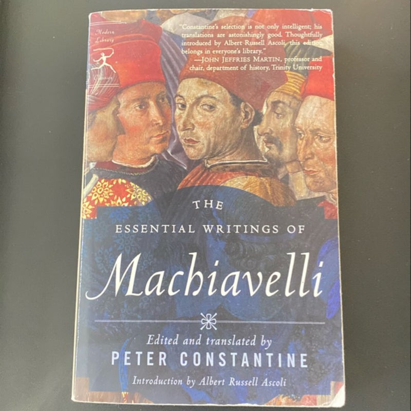 The Essential Writings of Machiavelli