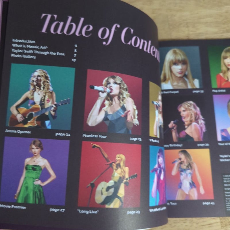 Ultimate Taylor Swift Paint by Sticker Book 100% Unofficial