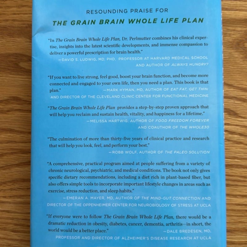 The Grain Brain Whole Life Plan