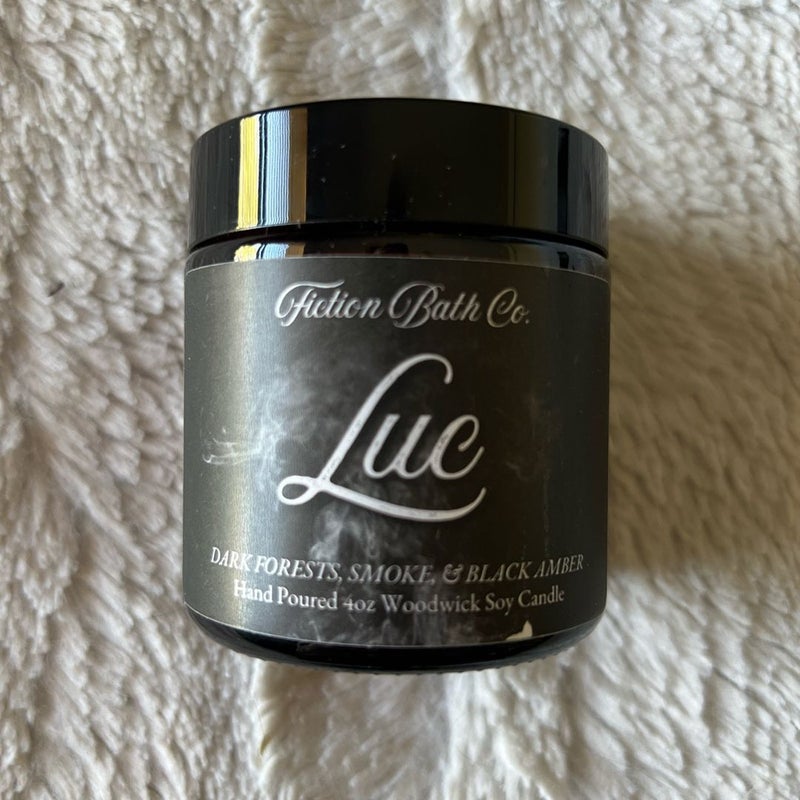 Fiction Bath Co. The Invisible Life of Addie LaRue Luc 4oz Woodwick Candle
