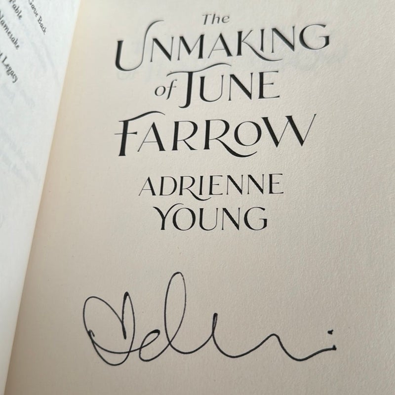 The Unmaking of June Farrow Fairyloot Edition
