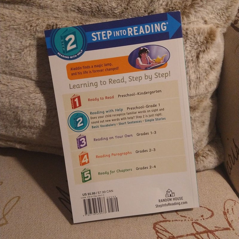 Aladdin Deluxe Step into Reading (Disney Aladdin): RH Disney, RH Disney:  9780736439473: Books 