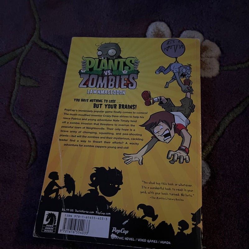 Plants vs zombies:lawnmageddon