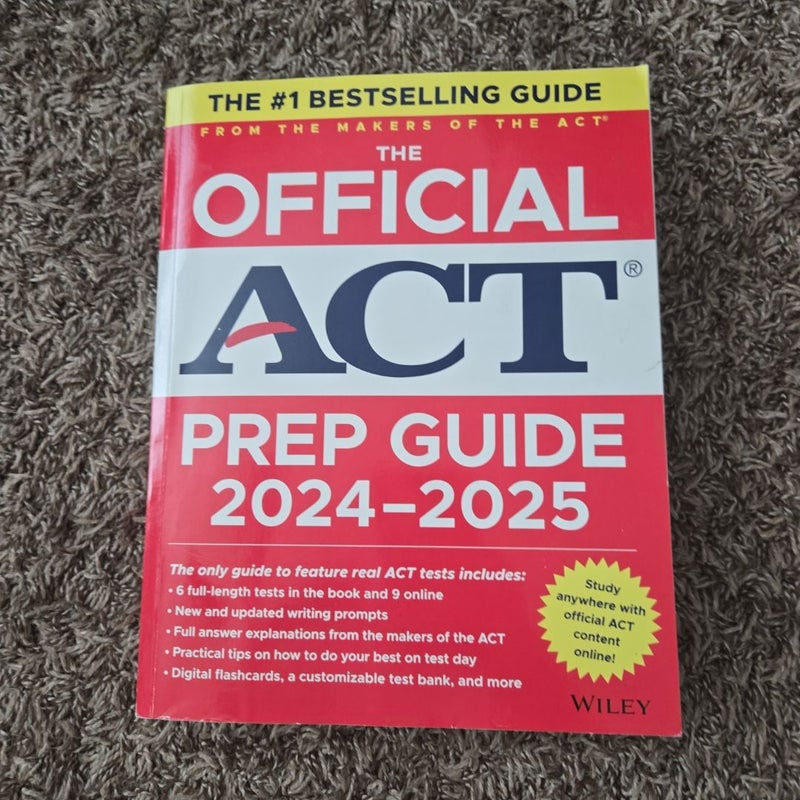 The Official ACT Prep Guide 2024-2025