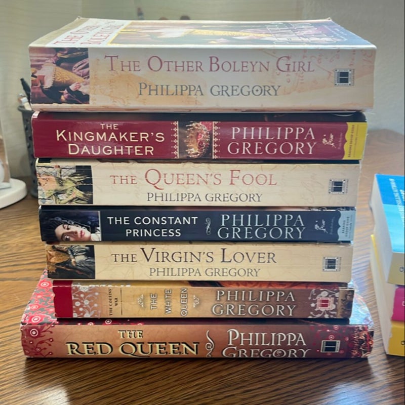 Philippa Gregory Set of 7