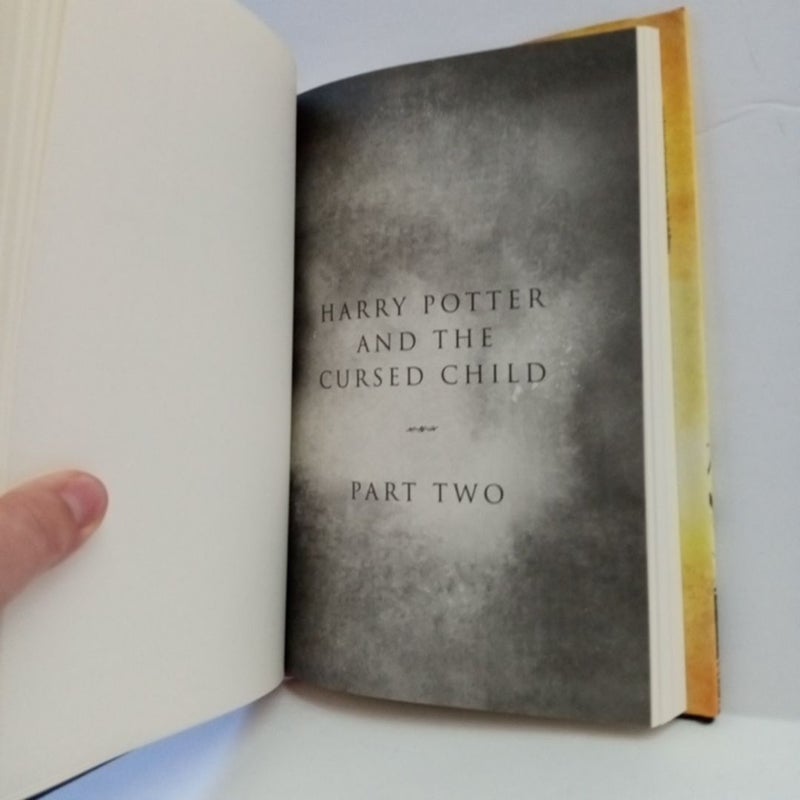 Harry Potter and the Cursed Child Parts One and Two (Special Rehearsal Edition Script)