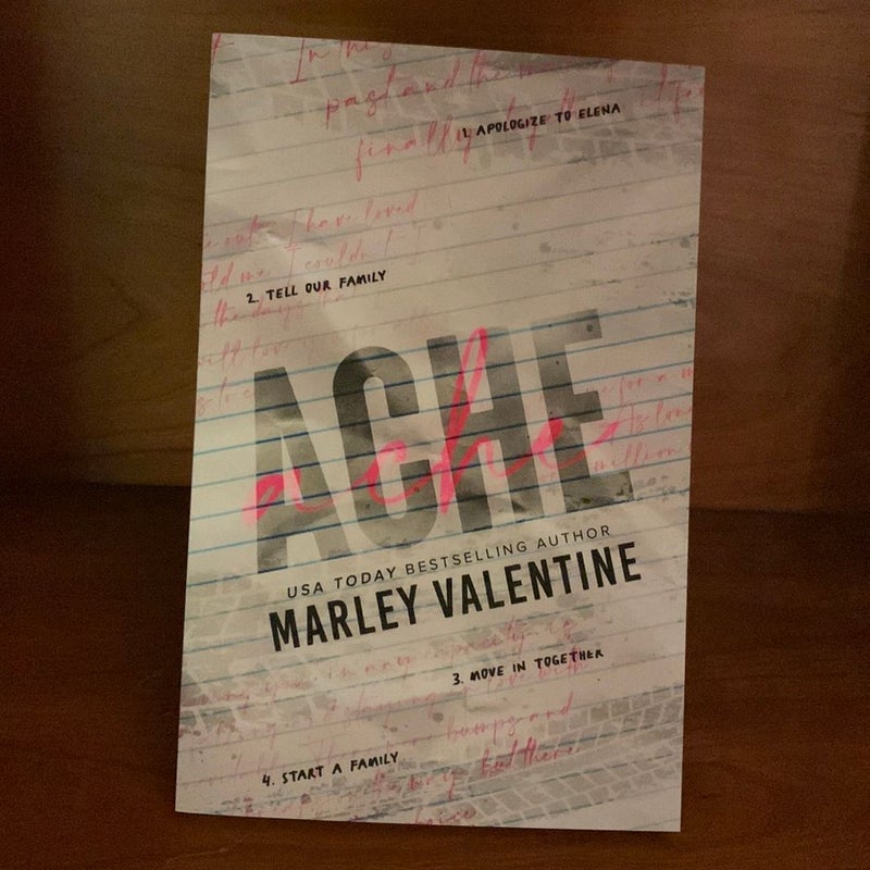 Ache (Hand Signed, Last Chapter Bookshop Edition)