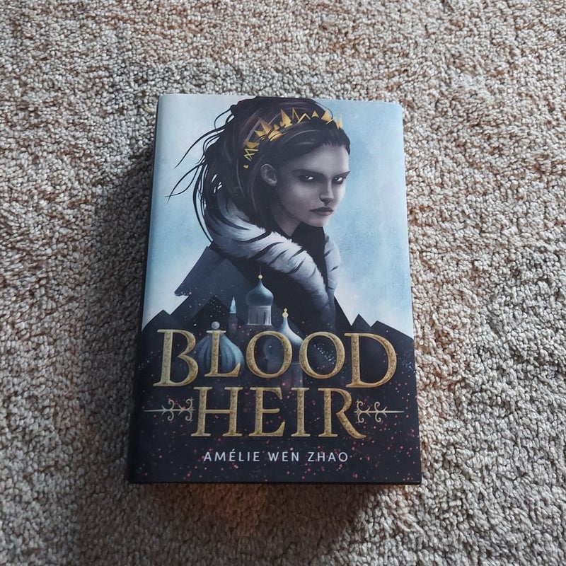 Blood Heir-signed bookplate