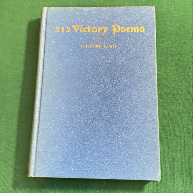 212 Victory Poems