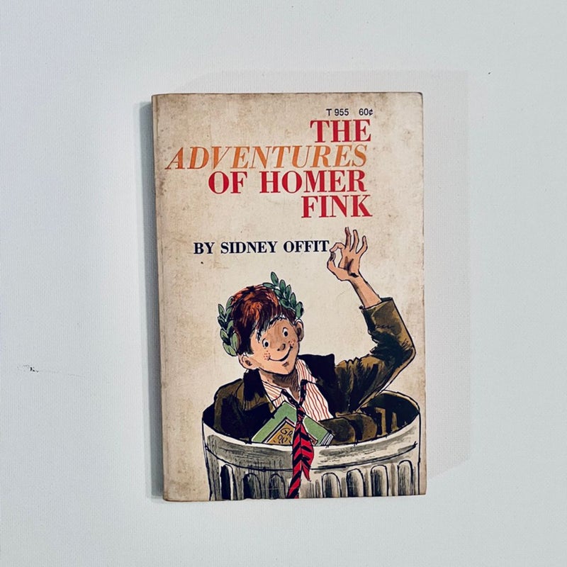 The Adventures of Homer Fink 1969 Scholastic Book