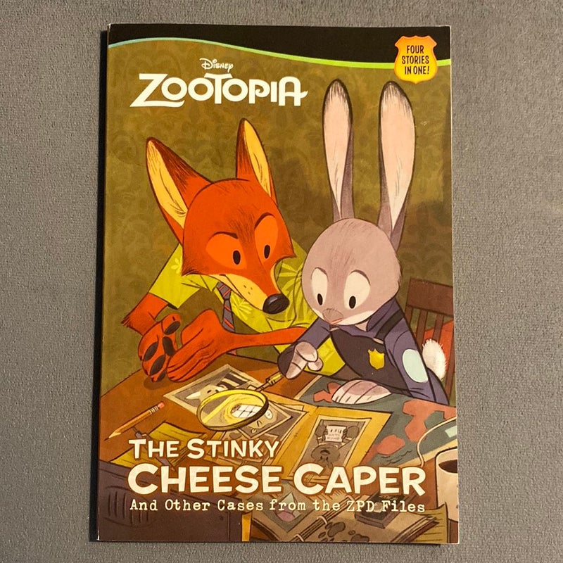 The Stinky Cheese Caper (and Other Cases from the ZPD Files) (Disney Zootopia)