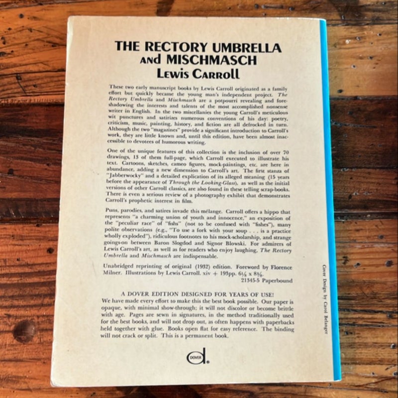 The Rectory Umbrella and Mischmasch - Lewis Carroll