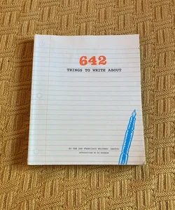 642 Things to Write About 