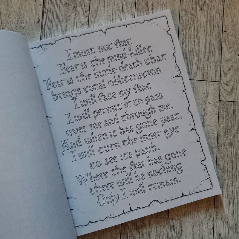 The Official Dune Coloring Book by Frank Herbert, Paperback | Pangobooks